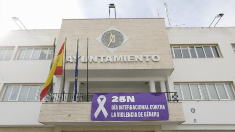 29/01/2023 Fachada del ayuntamiento de Armilla, a 8 de noviembre de 2023, en Granada, (Andalucía, España)