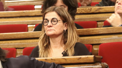 24/01/2024 - La fins ara diputada de Junts al Parlament Cristina Casol.