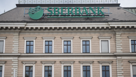 Sede del banco ruso Sberbank Europe en Viena (Austria). EFE/EPA/CHRISTIAN BRUNA