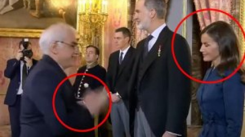 El nuevo saludo del embajador de Irán a la reina Letizia que la ha dejado con esta cara