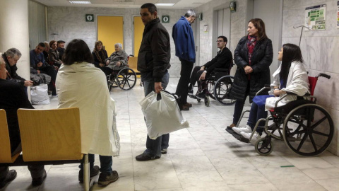 Imagen de archivo de la sala de espera de Urgencias en un hospital.