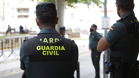 19/05/2021. Imagen de archivo de agentes de la Guardia Civil. - EUROPA PRESS