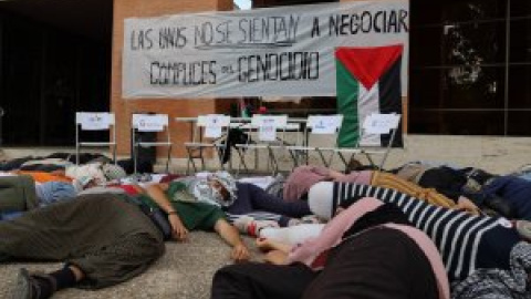 Tres neonazis detenidos por amenazar e insultar a los acampados por Palestina en la Complutense