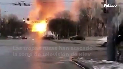 Las imágenes más impactantes de los ataques a Kiev y Járkov