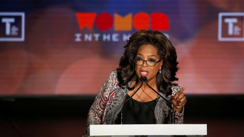 La presentadora Oprah Winfrey.