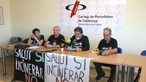 La roda de premsa d'aquest dimarts a Lleida