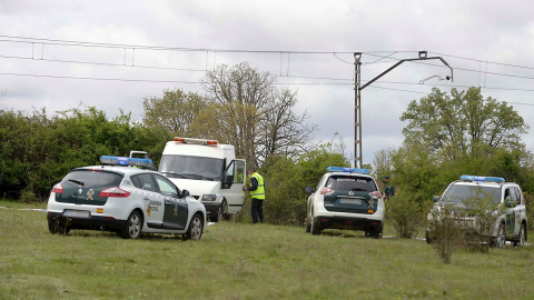 22/05/2021. El dispositivo de búsqueda ha hallado en la mañana de este sábado en terrenos de La Andea de la Valdoncina el cuerpo sin vida de Cristina Ramos, en León. - EFE