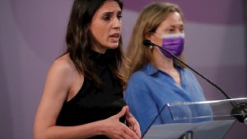 Irene Montero cree que podría haber una relación entre el "repunte" de asesinatos machistas y el fin del estado de alarma