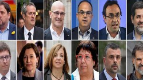 Todos los condenados por el Supremo, las penas y las peticiones de las acusaciones en el juicio al 'procés'