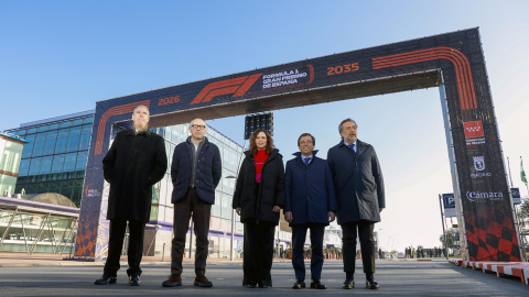 La presentación del Gran Premio de Fórmula 1 de Madrid, en IFEMA, a 23 de enero de 2024.