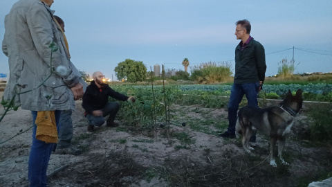 Una visita a productors que s'emmarca en el projecte "Aliments de l'horta i el mar".