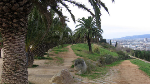 Parc del Mirador del Migdia, Montjuïc, Barcelona.