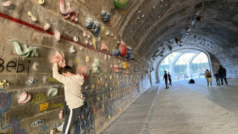 Túnel de la Foixarda de Barcelona.