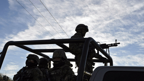 Imagen de archivo del ejército mexicano en Sonora.