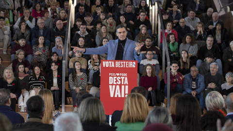 10 de febrero de 2024. Sánchez apela la remontada del partido socialista en las elecciones del 23.