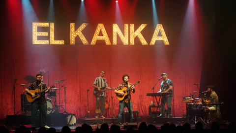 Una imatge del concert del Kanka a la Sala Barts.