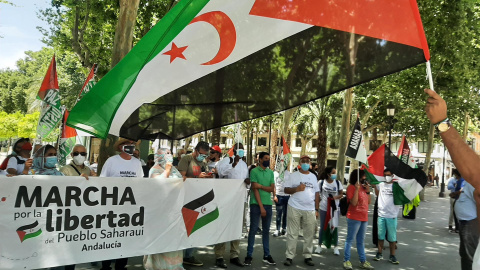 marchas por la libertad del pueblo saharaui