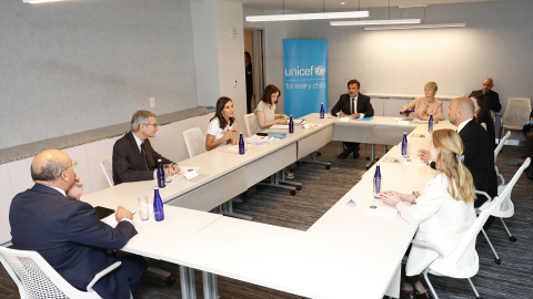 21/02/2024 La reunión de alto nivel organizada por UNICEF y la OMS a 20 de septiembre de 2022, en Nueva York, EEUU.