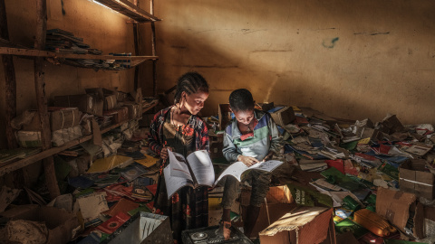 Trabajo finalista del Premio de Fotografía Humanitaria Luis Valtueña.