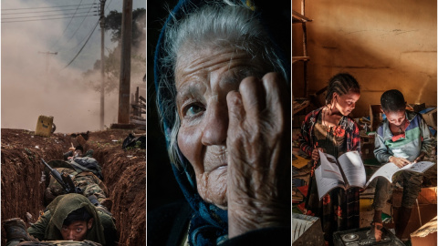 Fotografías ganadora y finalistas del Premio Internacional de Fotografía Humanitaria Luis Valtueña.