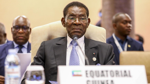 31/01/2024 El presidente de Guinea Ecuatorial, Teodoro Obiang Nguema.