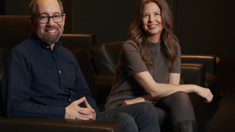 Almudena Carracedo y Robert Bahar