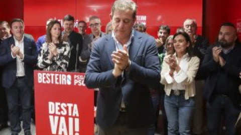 El PSOE asume el "revés" en Galicia, reitera la confianza en Besteiro y acusa al PP de malas artes electorales