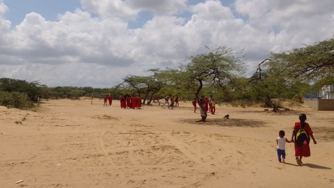 Imagen del pueblo de la Guajira colombiana