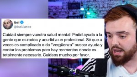 "Pedid ayuda a la gente que os rodea y acudid a un profesional": el mensaje viral de Ibai sobre la salud mental