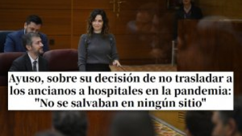 "Se puede ser miserable, más miserable y después está Ayuso": los tuiteros estallan tras la última barbaridad sobre las residencias