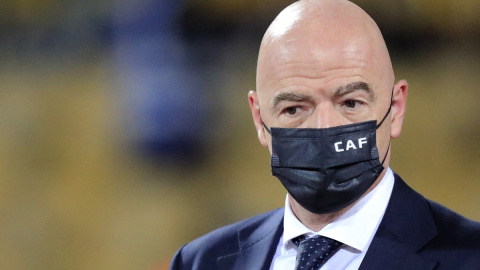 El presidente de la Fifa , Gianni Infantino.