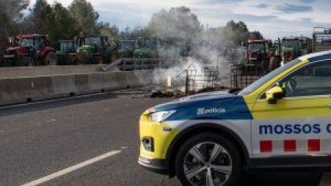 Los agricultores catalanes protestan contra la competencia desleal en la frontera francesa