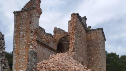 Imagen de la Hermita de la Virgen de los Llanos (Guadalajara)