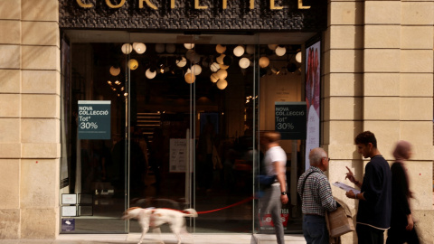 Una tienda de Cortefiel en Barcelona. REUTERS/Nacho Doce