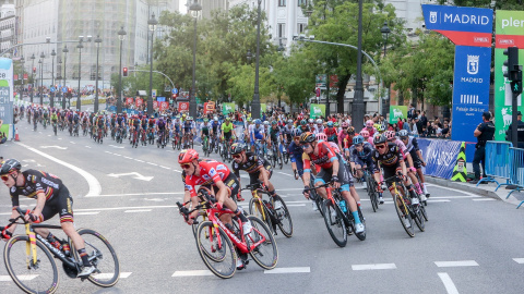 17 de septiembre de 2023.  Vuelta ciclista a España 2023 en el Hipódromo de la Zarzuela. Ricardo Rubio.