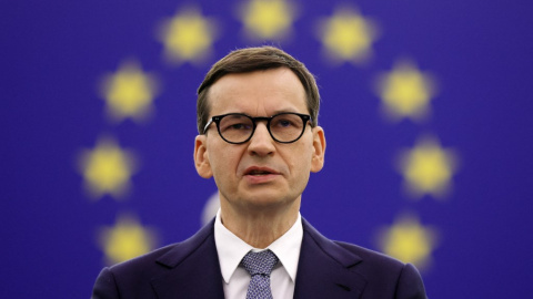 Mateusz Morawiecki . Foto de archivo.