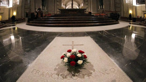 La tumba de Francisco Franco en la Basílica del Valle de los Caídos | EFE