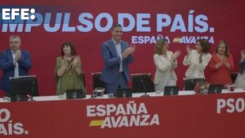 Pedro Sánchez preside la Comisión Ejecutiva del PSOE