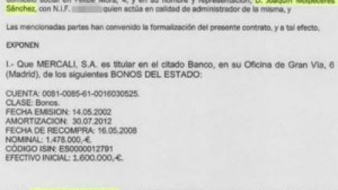 Un constructor de la lista de Bárcenas avaló al exnúmero dos de Aguirre