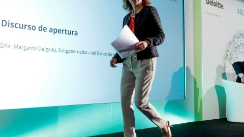 La gobernadora interina del Banco de España, Margarita Delgado.