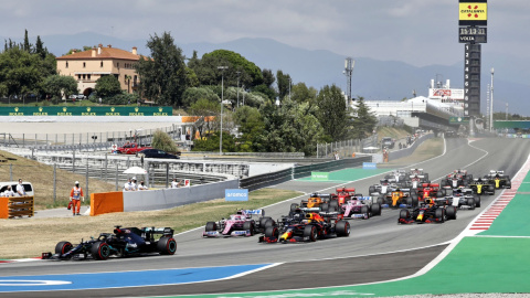 Una cursa de Fórmula 1 al Circuit de Barcelona-Catalunya, en una imatge d'arxiu