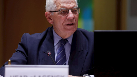 16/11/2021 Josep Borrell, Alto Representante de Asuntos Exteriores de la UE, en durante el Consejo de Defensa.