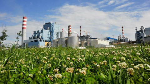 13/5/22 Planta de celulosa de Altri en Figueira da Foz, en Portugal.