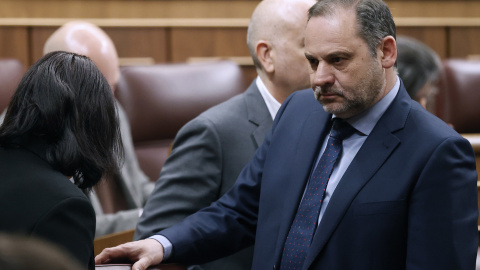 El diputado del PSOE José Luis Ábalos, en un pleno del Congreso.