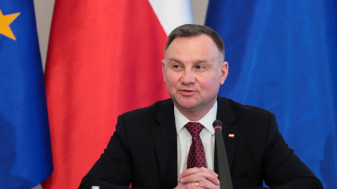 El presidente polaco, Andrzej Duda