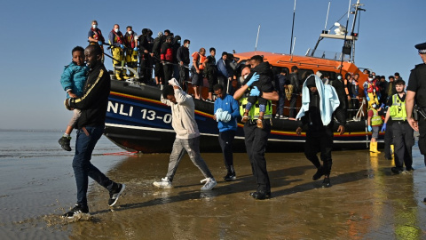 migrantes reino unido canal de la mancha