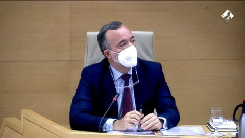 Francisco Martínez, ex secretario de Estado de Seguridad, en la comisión 'Kitchen' del Congreso de los Diputados.