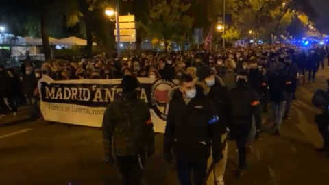 En directo | Manifestación antifascista desde Vallecas en el aniversario de la muerte de Franco