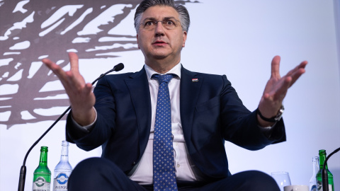 Imagen de archivo del primer ministro de Croacia, Andrej Plenkovic.