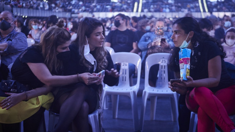 Publico de un concierto en el Wizink Center.